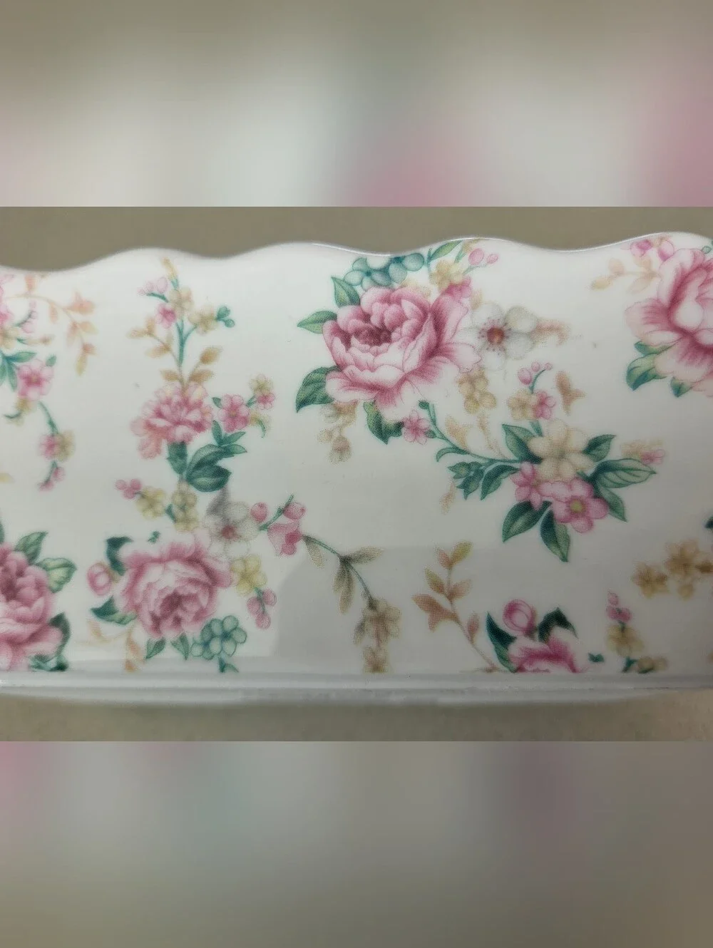 Park Chateau Roses Design Rectangle Serving Dish **NEW